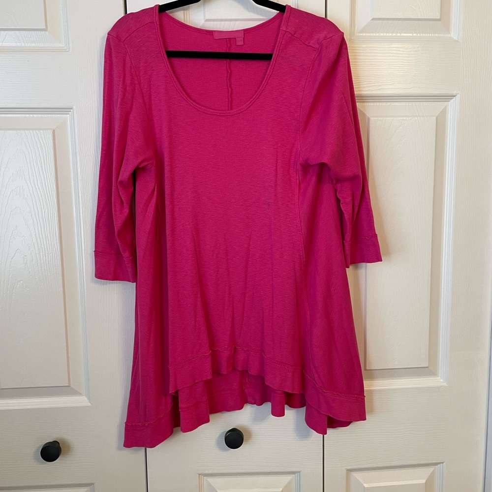 Fresh Produce Fuchsia Tunic Top